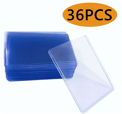 hard plastic trading card sleeves